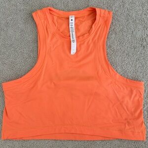 Lululemon Athletic Bright Orange Top, Size 4